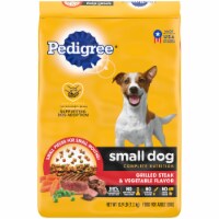 Pedigree® Small Dog Complete Nutrition Grilled Steak & Vegetable Flavor Adult Dry Dog Food