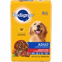 Pedigree® Adult Complete Nutrition Grilled Steak & Vegetable Flavor Dry Dog Food Perspective: Main