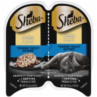 Sheba Perfect Portions Cuts in Gravy Tender Trout Entree Adult Wet Cat Food Perspective: Main