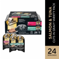Sheba Perfect Portions Sustainable Tuna Salmon & Tuna Adult Wet Cat Food
