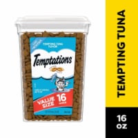 TEMPTATIONS Classic Tempting Tuna Flavor Crunchy and Soft Cat Treats