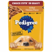 Pedigree Choice Cuts Grilled Chicken Flavor in Gravy Wet Dog Food Perspective: Main