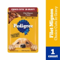 PEDIGREE CHOICE CUTS™ IN GRAVY Filet Mignon Adult Soft Wet Dog Food Pouch