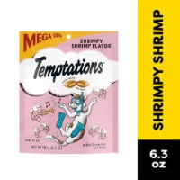 Temptations Classic Shrimpy Shrimp Flavor Crunchy and Soft Adult Cat Treats Perspective: Main