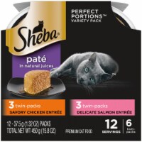 Sheba® Perfect Portions Pate Wet Cat Food Multipack Perspective: Main