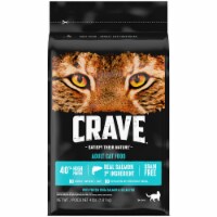 Crave Salmon & Ocean Fish Adult High Protein Grain Free Dry Cat Food Perspective: Main