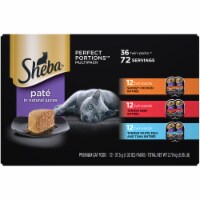 Sheba Perfect Portions Wet Cat Food Pate Multipack Perspective: Main