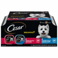 Cesar Canine Cuisine Breakfast Wet Dog Food Variety Pack Perspective: Main