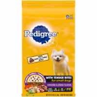Pedigree Tender Bites Chicken & Steak Flavor Small Dog Dry Dog Food Perspective: Main