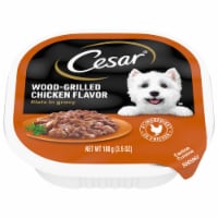 Cesar® Wood-Grilled Chicken Flavor Wet Dog Food Perspective: Main
