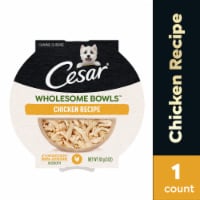 CESAR WHOLESOME BOWLS Adult Toppers Chicken Wet Dog Food