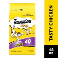 Temptations Classic Crunchy and Soft Cat Treats Tasty Chicken Flavor Perspective: Main