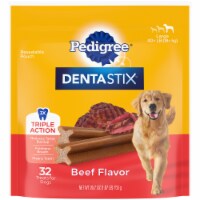 Pedigree Dentastix Beef Flavor Adult Large Dog Dental Chew Dog Treats Perspective: Main