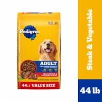 Pedigree Complete Nutrition Adult Dry Dog Food, Grilled Steak & Vegetable Flavor Perspective: Main
