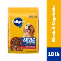 Pedigree Complete Nutrition Grilled Steak and Vegetable Flavor Adult Dry Dog Food