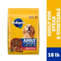 PEDIGREE Complete Nutrition Grilled Steak and Vegetable Flavor Adult Dry Dog Food