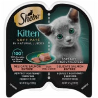 Sheba Perfect Portions Soft Wet Kitten Food Pate Salmon Perspective: Main