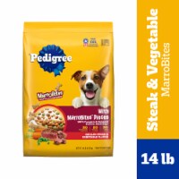 Pedigree MarroBites Steak & Vegetable Adult Dry Dog Food