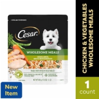 Cesar Wholesome Meals Adult Wet Dog Beef, Chicken, Carrots, Green Beans & Red Rice Perspective: Main