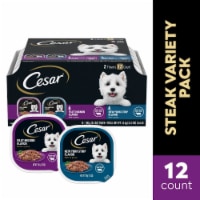 Cesar Filet Mignon & New York Strip Adult Wet Dog Food