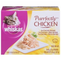 Whiskas Purrfectly Chicken Wet Cat Food Variety Pack Perspective: Main