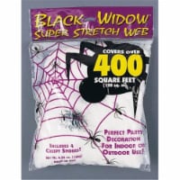 Fun World 13 in. Spider Web Halloween Decor Perspective: Main