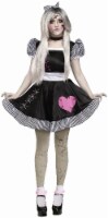 Fun World Children's Medium Spider Fairy Costume - Black Perspective: Main