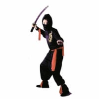 Fun World Children's Ninja Costume - Black/Red