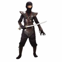 Costumes For All Occasions FW5920LG Ninja Fighter Leather Large Child Perspective: Main