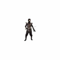 Costumes For All Occasions FW5920RDLG Ninja Fghtr Leathr Large Ch Rd Perspective: Main