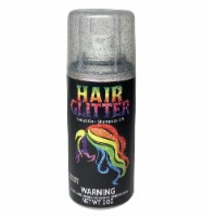 Fun World Temporary Silver Glitter Hairspray Perspective: Main