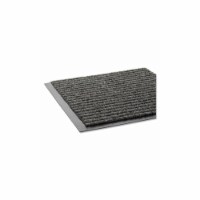 Crown Needle Rib Wipe And Scrape Mat, Polypropylene, 36 X 120, Gray NR 0310GY