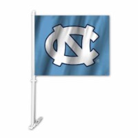 North Carolina Tar Heels Car Flag New Perspective: Main