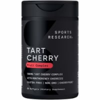 Sports Research Tart Cherry Concentrate 800 mg, 60 Softgels