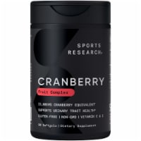 Sports Research Cranberry Concentrate, 250 mg, 90 Softgels