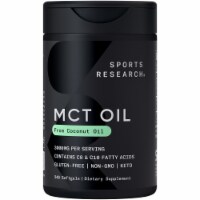 Sports Research MCT Oil 1000mg (240 Softgels)
