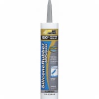 White Lightning Silicone Sealant,Gray,Silicone Rubber W11124510