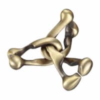 University Games Hanayama Level 6 Die Cast Trinity Puzzle Perspective: Main