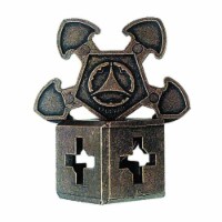 Hanayama Level 3 O'Gear Cast Puzzle Perspective: Main