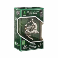 Hanayama Level 6 Elk Cast Puzzle Perspective: Main