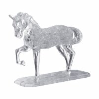BePuzzled 3D Crystal Puzzle Horse - White