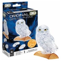 University Games 3D Clear Owl Crystal Puzzle