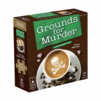 BePuzzled Grounds for Murder Classic Mystery Jigsaw Puzzle Perspective: Main