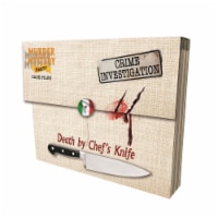 University Games Death by Chef's Knife Murder Mystery Party Case File Perspective: Main