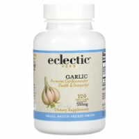 Eclectic Institute Freeze Dried Garlic 550 mg - 120 Veg Caps