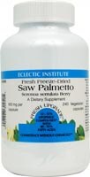 Eclectic Institute Saw Palmetto Vegetarian Capsules 600 mg Perspective: front