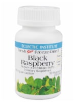 Eclectic Institute Raw Black Raspberry Veg Caps 300 mg Perspective: Main