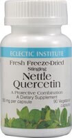Eclectic Institute Stinging Nettle Quercetin Vegetarian Capsules Perspective: front