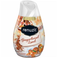 Renuzit Limited Edition Gingerbread Land Gel Air Freshener Perspective: Main