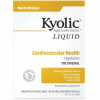 Kyolic Aged Garlic Extract with 60 Fillable Gelcaps 2 fl oz Liq